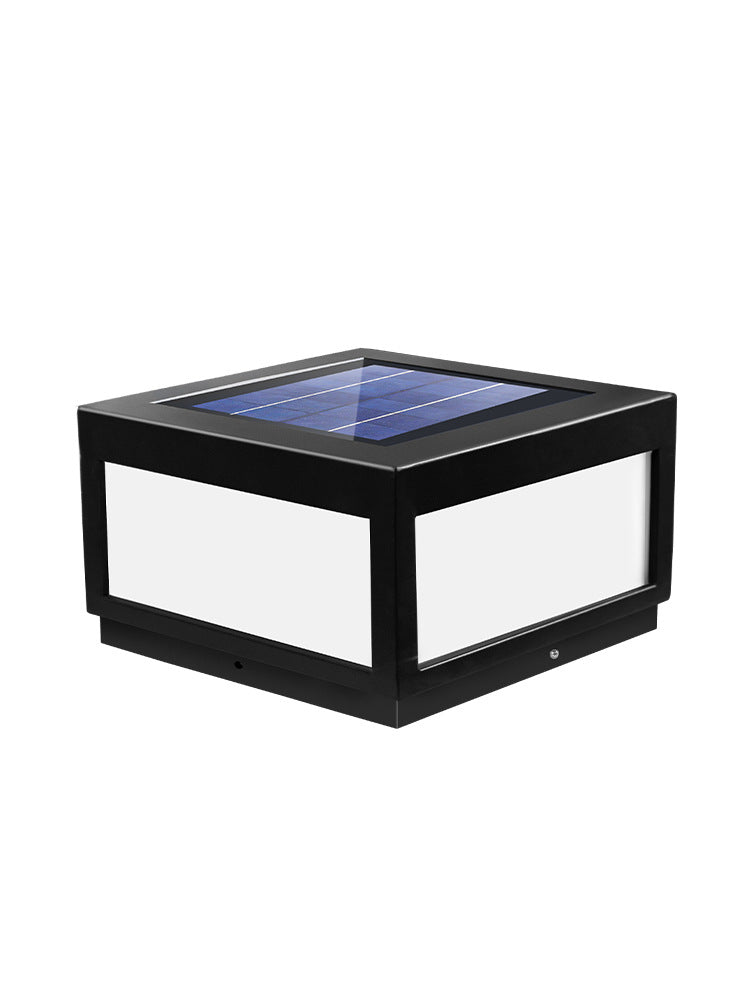 [10033] Outdoor Solar Gate Pillar Light