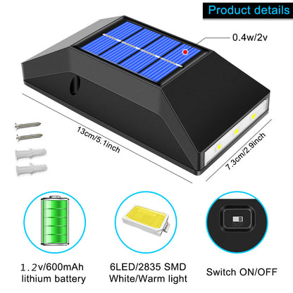 [10029] Solar Outdoor Wall Decor Light