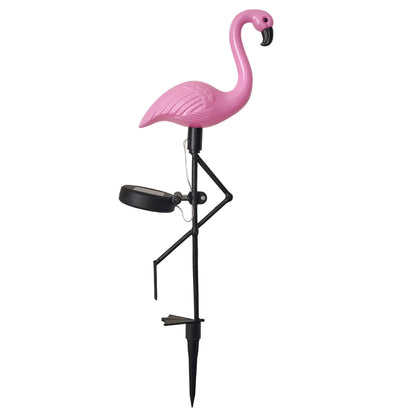 [10048] Solar Flamingo Garden Stake Light