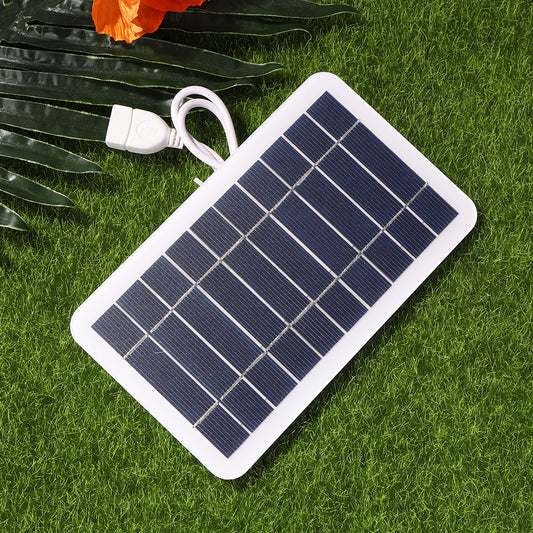 [10090] 2W5V Solar Power Bank Charger, Portable Outdoor Emergency