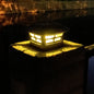 [10034] Cross-Border Solar Pillar Light - Traditional Chinese Garden Fence Lamp