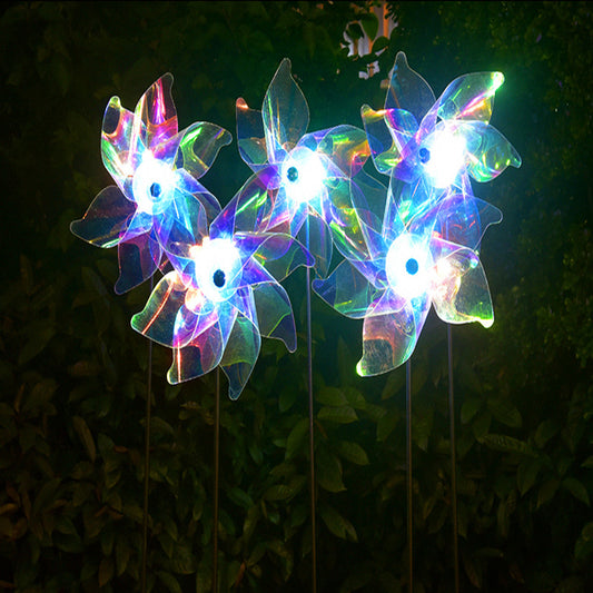 [10076] LED Light-up Windmill Ground Stake Light