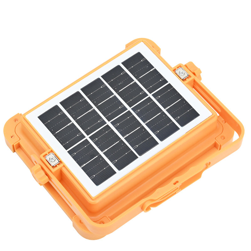 [10063] Solar LED Light with Ultra-long Battery Life, Portable Mobile Fast Charging Power Supply for Outdoor Camping