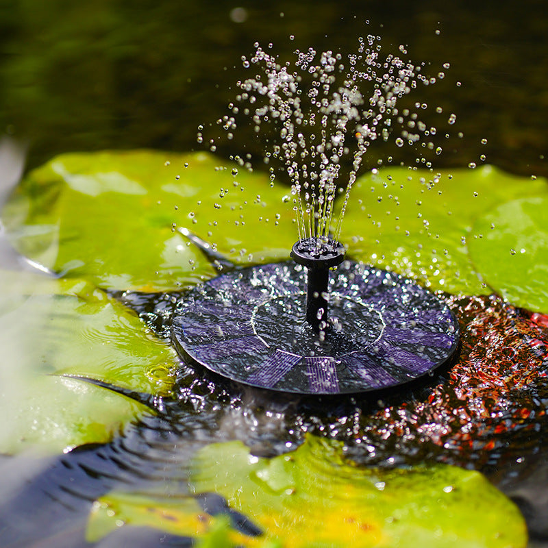 [10081] Solar Water Pump for Fish Pond Fountain