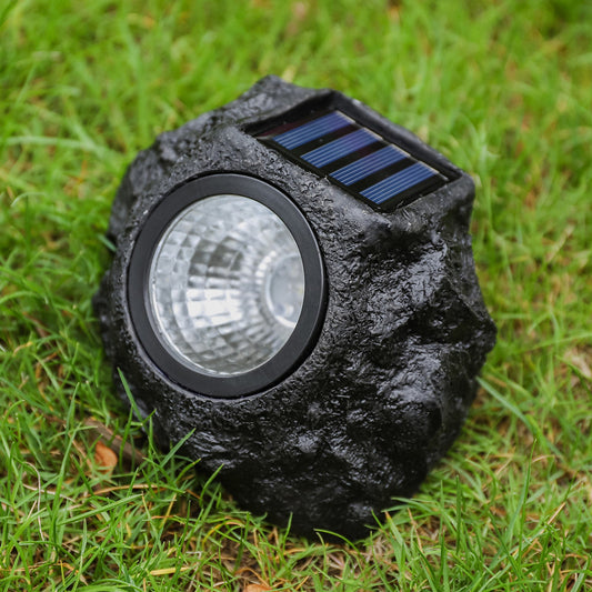 [10062] LED Outdoor Garden Lawn Decorative Waterproof Lighting Courtyard Spotlight Solar Simulation Stone Light